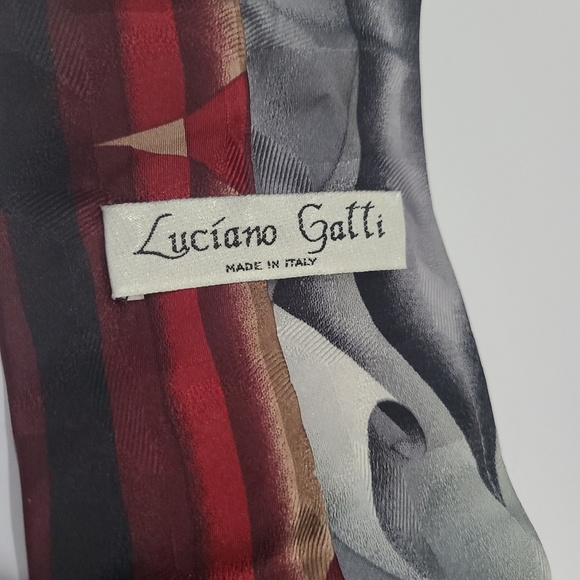 Luciano Gatti Elegant Multicolor Men's Tie - Picture 4 of 8